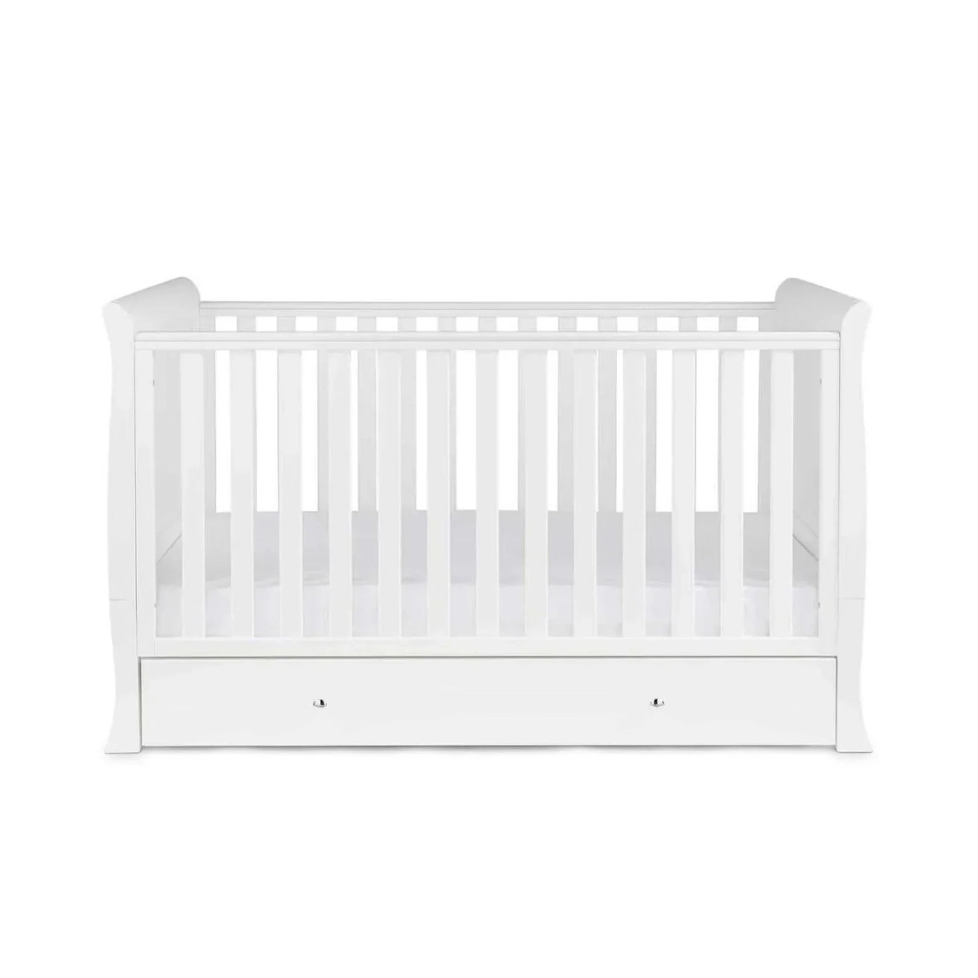 Ickle Bubba Snowdon Classic Cot Bed White