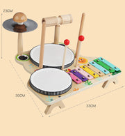 Early Educational Frog Multi-functional Drum Kit Children's Toys Improve Hands-on Ability Suitable For 3-6 Years Old Baby image 6