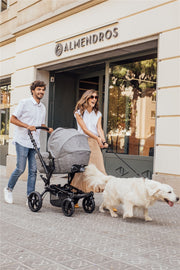 Jané Crosswalk-R All-Terrain Travel System with Carrycot & Koos iSize R1, Tech Mouse / Black Grey image 32
