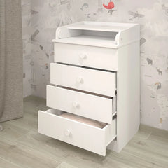 Shefa Kids 600 Changing Dressers - White