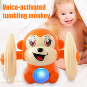 Baby Toys Electric Tumbling Monkey Light Music Puzzle Sound Tipping Monkey Kids Toys Early Educational Toys For Children Gifts image 1