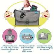 Portable Waterproof Baby Change Pilch image 3