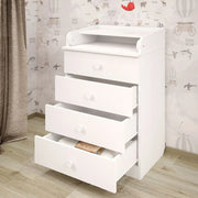 Shefa Kids 600 Changing Dressers - White image 4