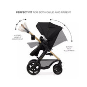 Kinderkraft Moov 2 3-in-1 Travel System - Black image 5