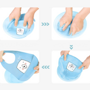 Baby Feeding Bib – Soft & Absorbent Dribble Bib image 3