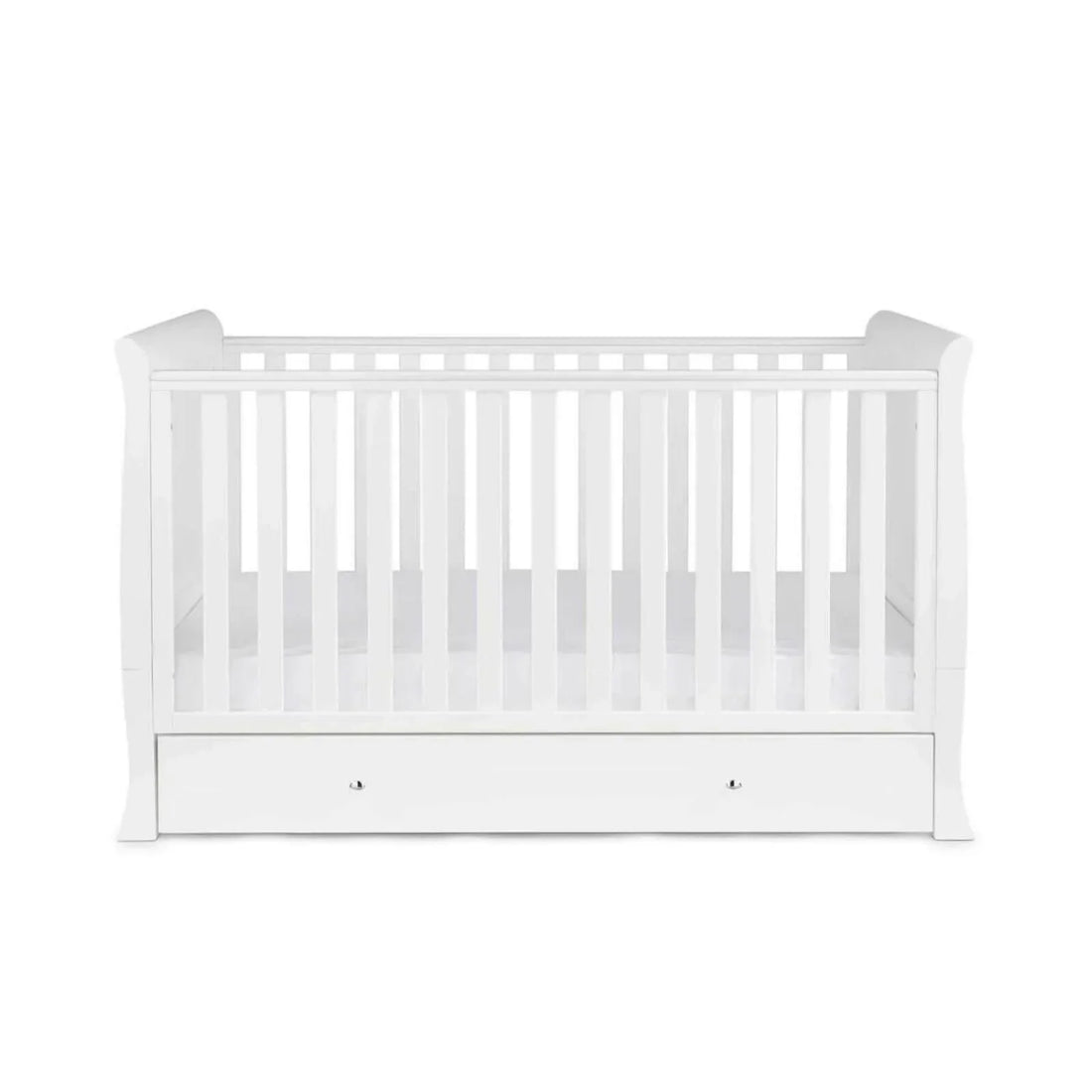 Ickle Bubba Snowdon Classic Cot Bed White