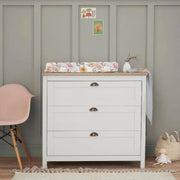 Tutti Bambini Verona Chest Changer - White/Oak image 1