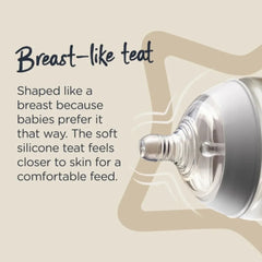 Tommee Tippee Natural Start Baby Bottles – Pack of 3