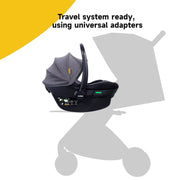 Jovikids Aria i-Size Infant Car Seat - Black image 3