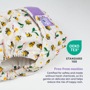 The Newborn Reusable Nappy Starter Bundle in Garden Party image 2