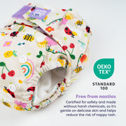 Revolutionary Reusable Nappy in Sunshine Friends image 2