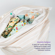 The Everything Reusable Nappy Bundle in Garden Party and Pastels image 14
