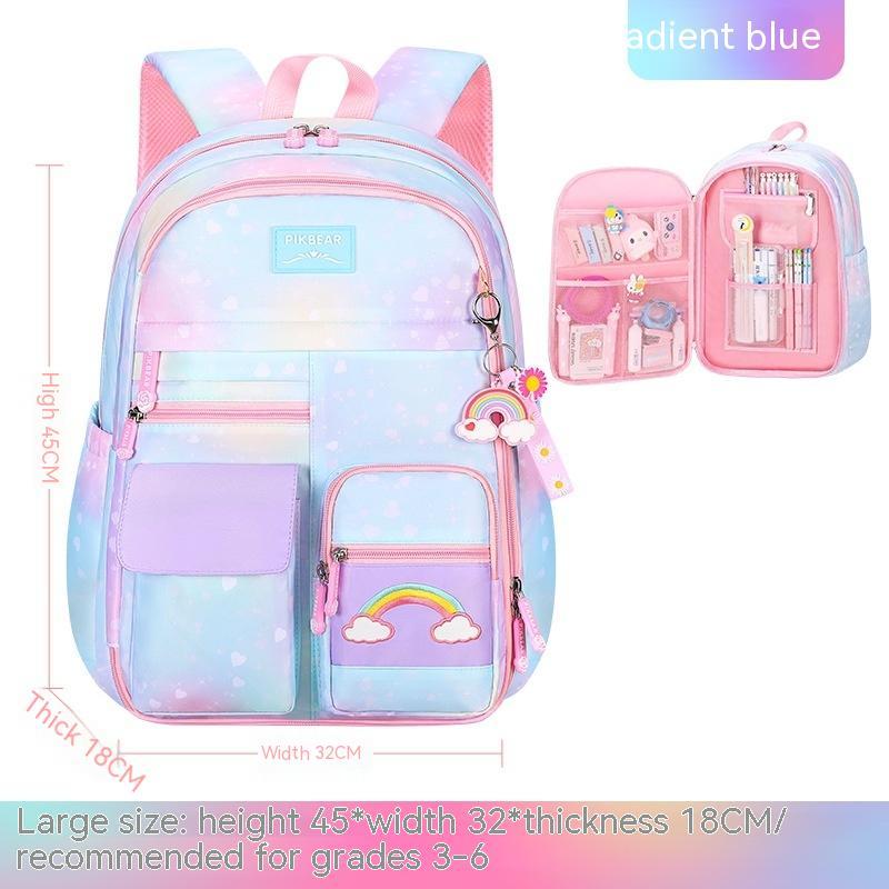 Gradient & Starry Sky Primary School Backpack