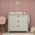 Tutti Bambini Verona Chest Changer - Dove Grey/Oak
