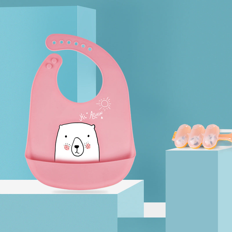Baby Feeding Bib – Soft & Absorbent Dribble Bib
