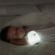 Jane Yum Bear Silicone Night Light – Multicolour Sensory Lamp for Babies image 1