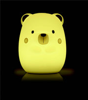 Jane Yum Bear Silicone Night Light – Multicolour Sensory Lamp for Babies image 5
