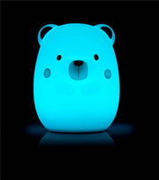 Jane Yum Bear Silicone Night Light – Multicolour Sensory Lamp for Babies image 6