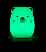 Jane Yum Bear Silicone Night Light – Multicolour Sensory Lamp for Babies image 7