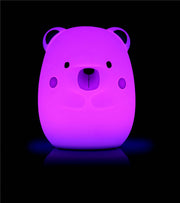 Jane Yum Bear Silicone Night Light – Multicolour Sensory Lamp for Babies image 9