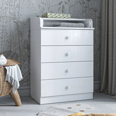 Shefa Kids 600 Changing Dressers - White