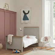 Tutti Bambini Verona Cot Bed - Dove Grey/Oak image 4