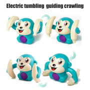 Baby Toys Electric Tumbling Monkey Light Music Puzzle Sound Tipping Monkey Kids Toys Early Educational Toys For Children Gifts image 4