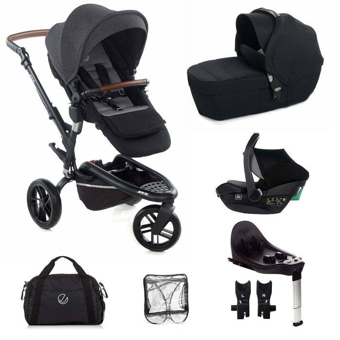 Jané Trider Travel System with Be Cool i-Size Car Seat &amp; Transporter Plus Carrycot