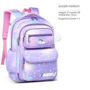 Gradient & Starry Sky Primary School Backpack image 13