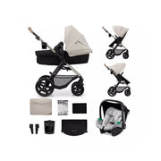 Kinderkraft Moov 2 3-in-1 Travel System - Grey image 1