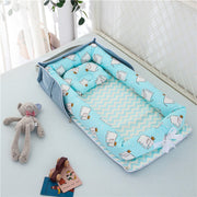 Cotton Portable Baby Crib Newborn Foldable image 7