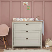 Tutti Bambini Verona 3-Piece Nursery Furniture Set – Dove Grey & Oak image 5