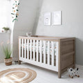 Tutti Bambini Modena 3-in-1 Cot Bed - White/Oak