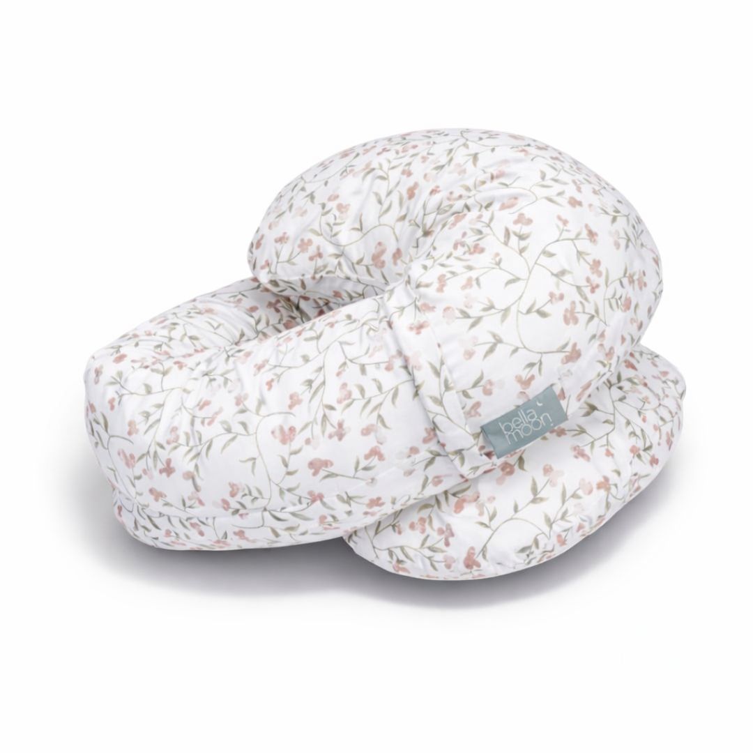 3-in-1 Feeding Support Pillow – Field of Blossoms