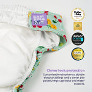 The Newborn Reusable Nappy Starter Bundle in Garden Party image 3
