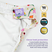 Revolutionary Reusable Nappy in Sunshine Friends image 3