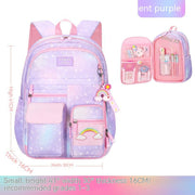 Gradient & Starry Sky Primary School Backpack image 8