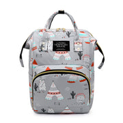 Ultra-Light Mummy Changing Backpack – Printed Baby Changing Bag image 3