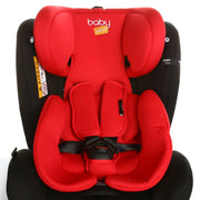 baby plus Orbitfix Group 0+/1/2/3 (Birth to 12 Years) Car Seat - Black Red image 9
