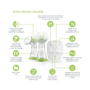 Ardo Alyssa Double Rechargeable Electric Breast Pump image 6