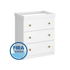 Shefa Kids 888 Changing Dresser - White