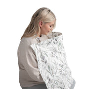 Feeding & Pumping Privacy Cover - Waterleaves image 1