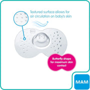 MAM Breast Protector Nipple Shields Twin Pack & Case – Small (Size 1 / 17mm) image 2