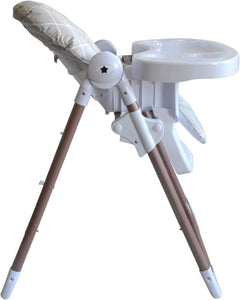 My Babiie Christina Milian AMPM Geometric Mocha Highchair