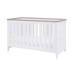 Tutti Bambini Verona Cot Bed - White/Oak