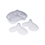 MAM Breast Protector Nipple Shields Twin Pack & Case – Small (Size 1 / 17mm) image 1