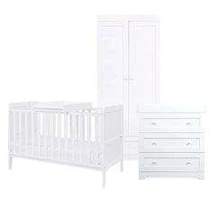 Tutti Bambini Rio 3 pcs Room Set - White