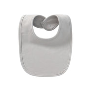 Cotton Baby Bib with Hidden Snap Fastening – Multiple Colours image 12