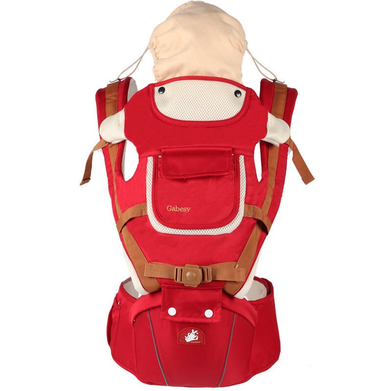 Ergonomic Baby Carrier with Adjustable Hip Seat