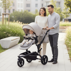 Jané Trider Travel System with Be Cool i-Size Car Seat &amp; Transporter Plus Carrycot